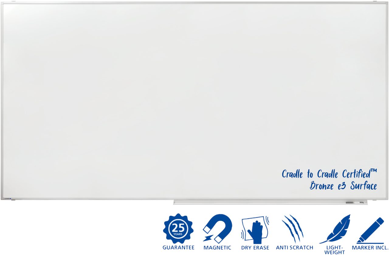 Legamaster PROFESSIONAL tavle 880 x 580 mm Emalje Magnetisk - Bilde 6