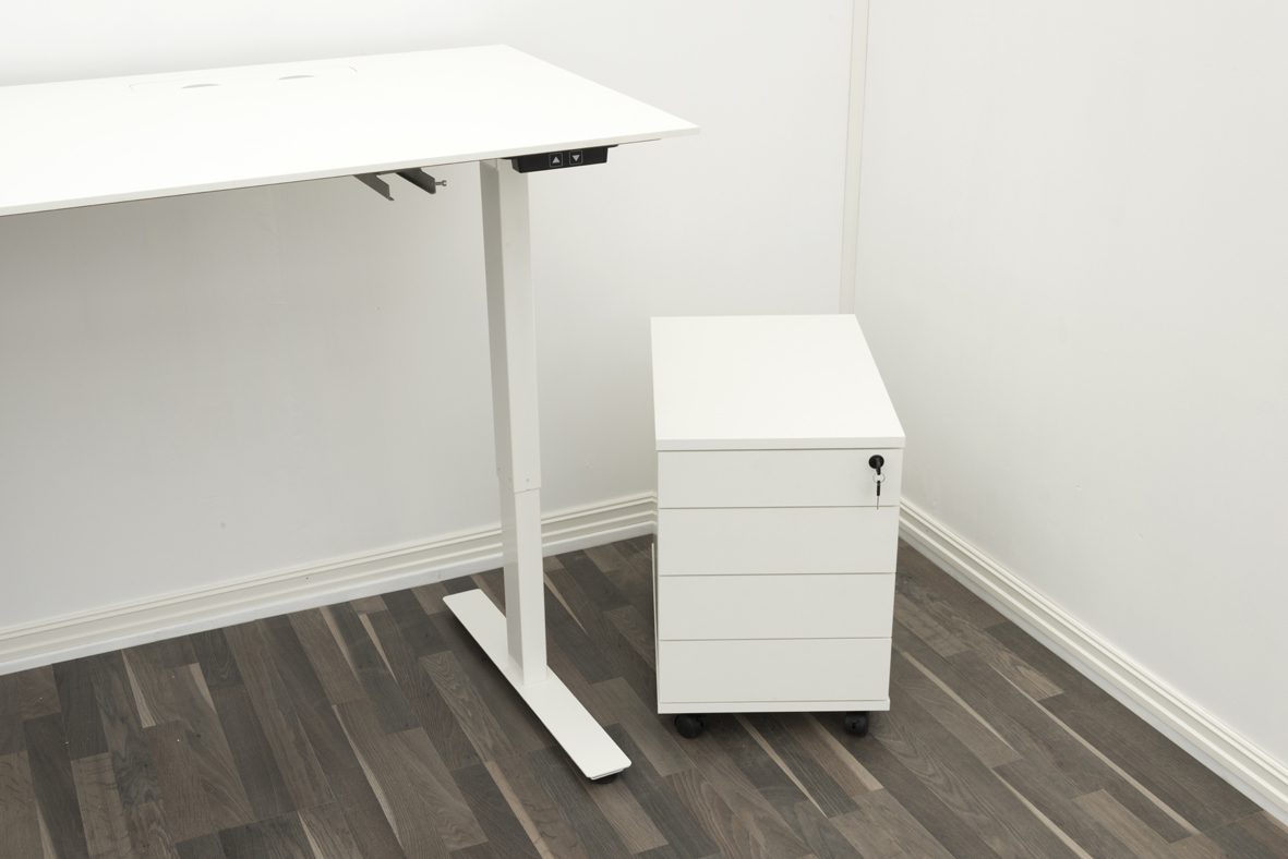 Kenson Oppbevaring med 4 skuffer, White (ingen montering) - Bilde 6