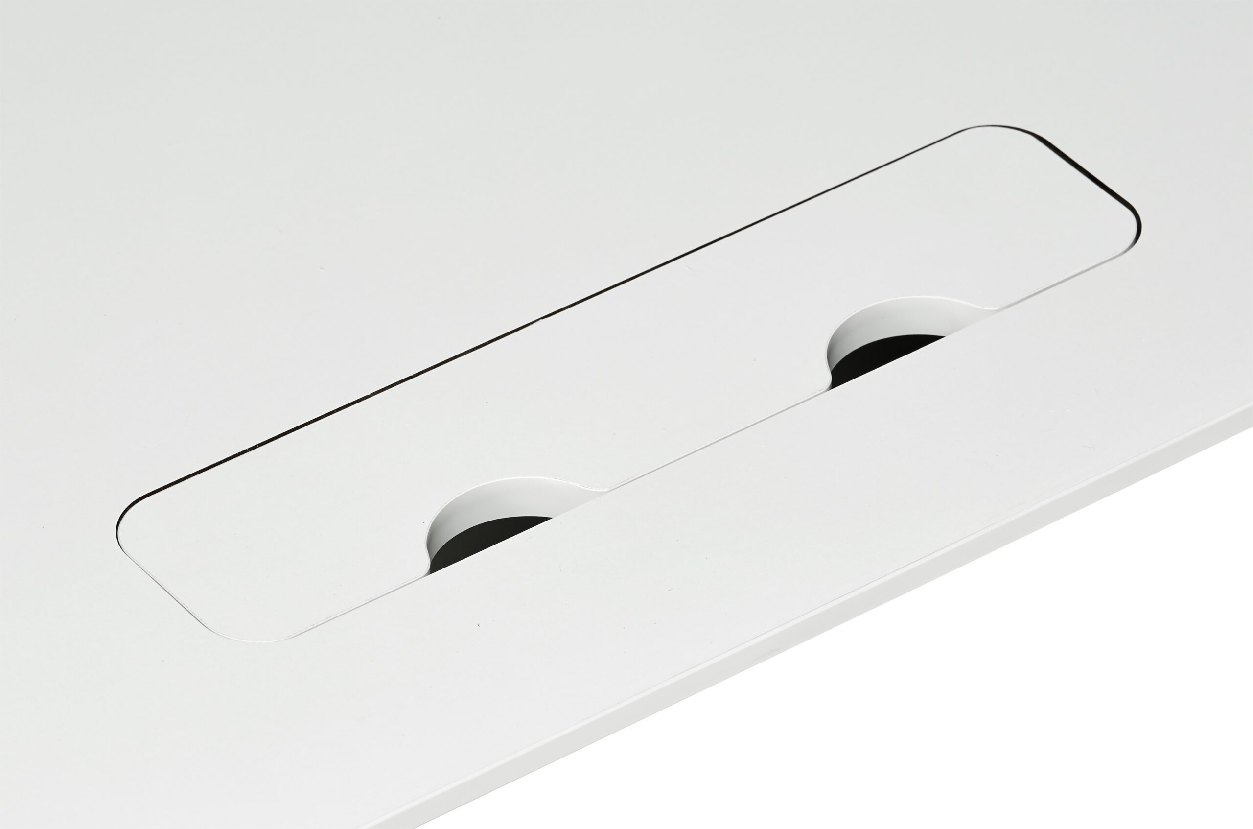 Kenson Kabelkanal 1m. with lid, White - Bilde 2
