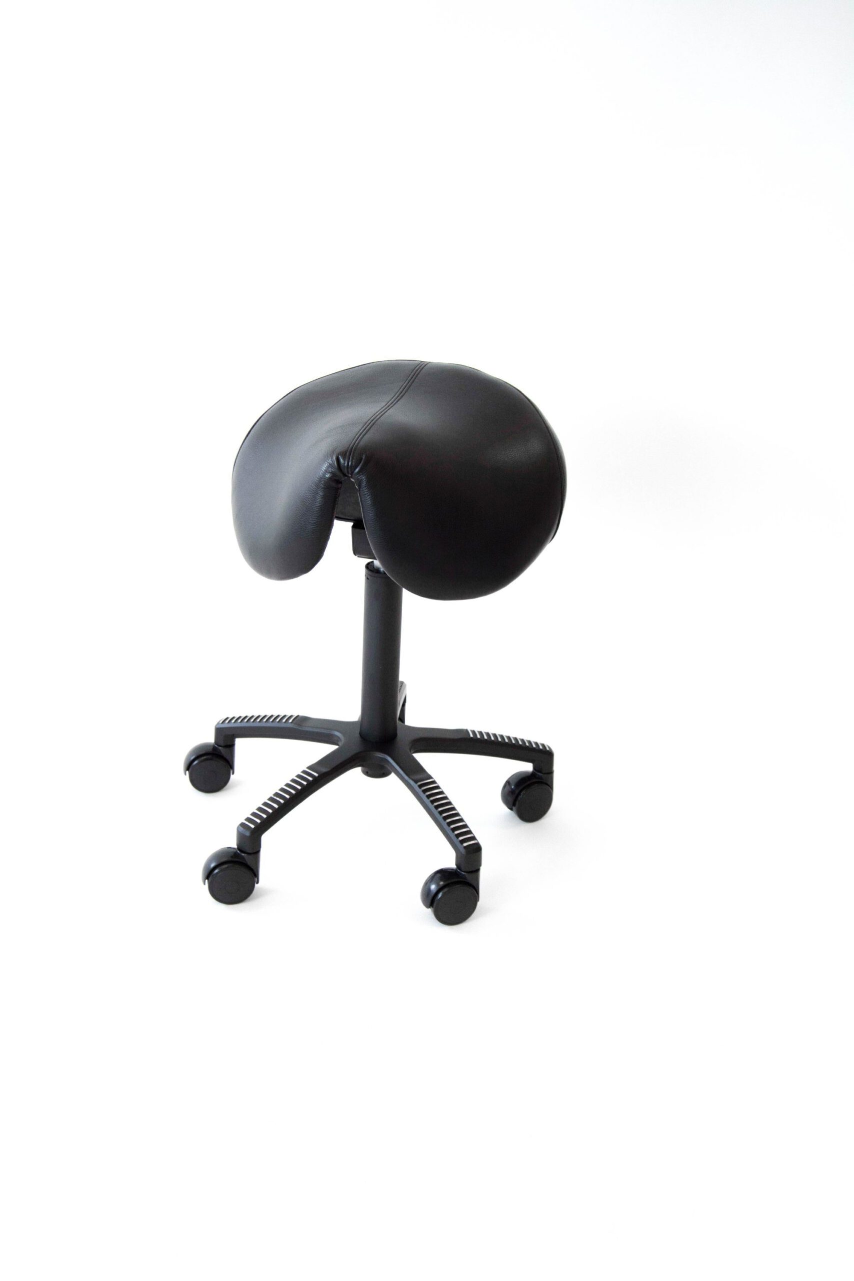 Kenson Flexsadel, m/skinn m/hjul, Black