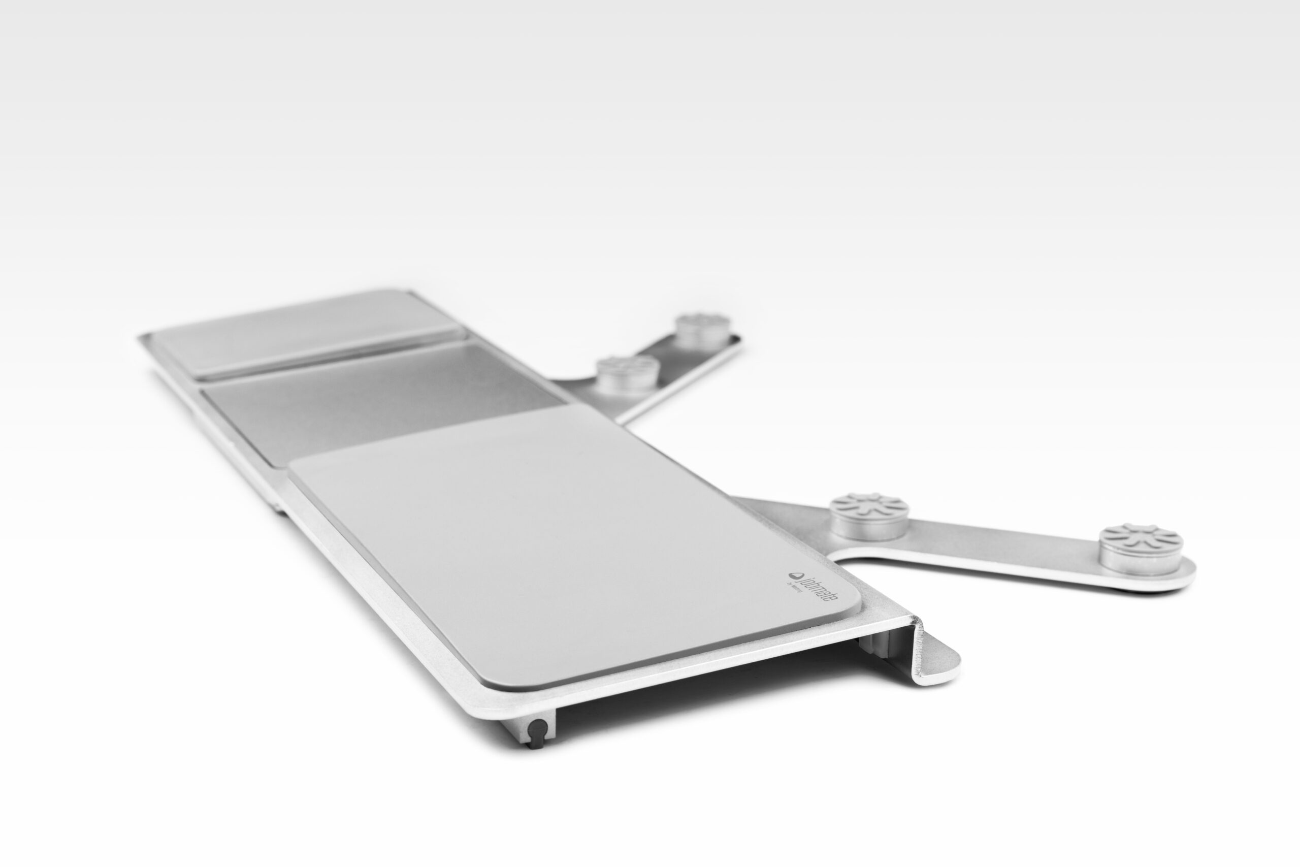 Matting Jobmate Touch Silver Ergonomisk mus styreplate - Bilde 2