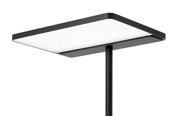 Glamox LINEA-F Gulvlampe Svart