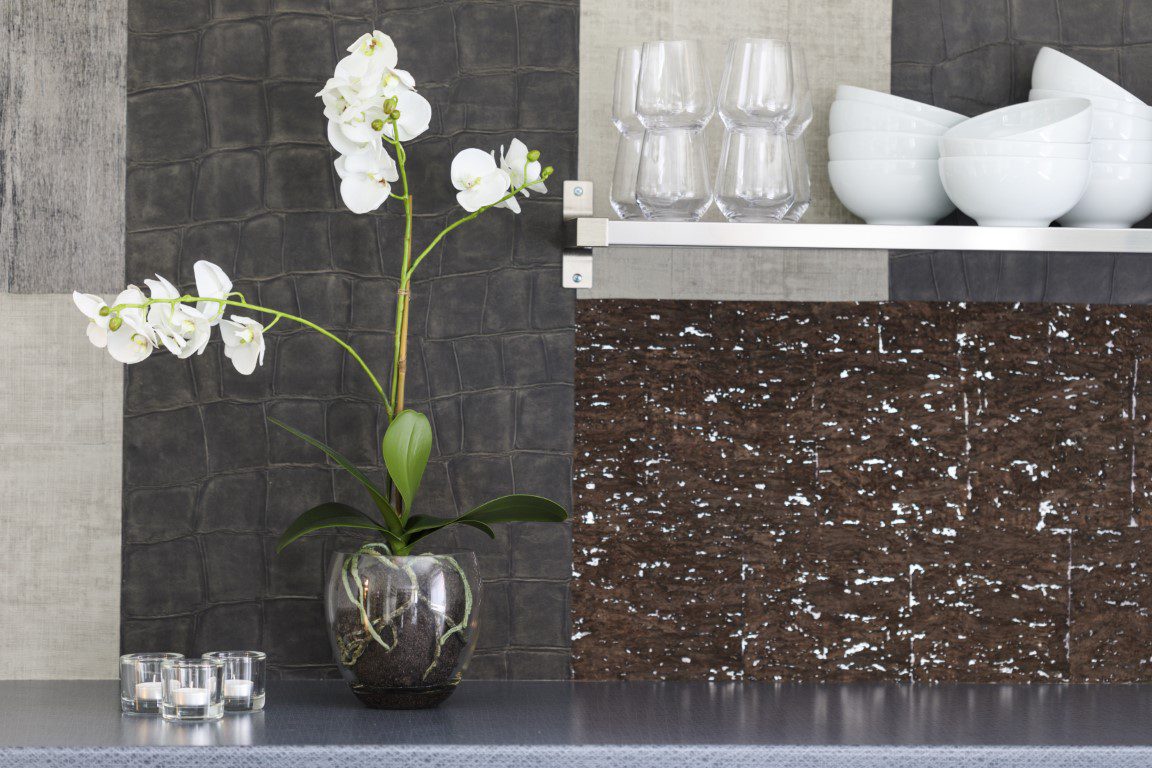 Kunstig plante Orkidé Phalaenopsis Hvit inkl. krukke - Bilde 3