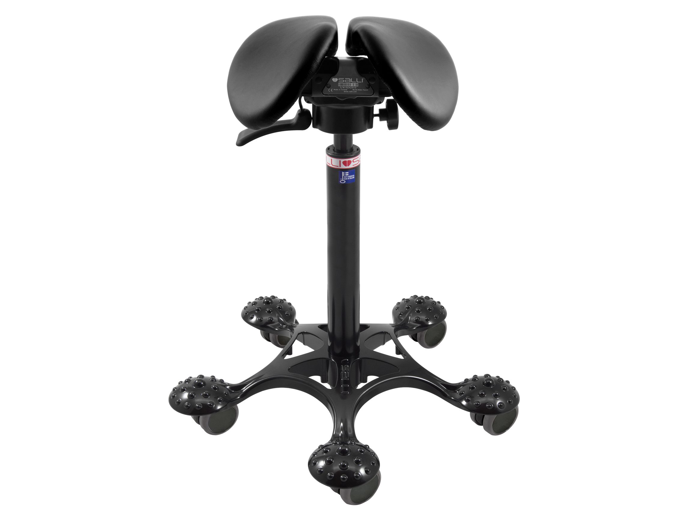 Salli SwingFit SMALL i sort hud, Sort standard fotkryss