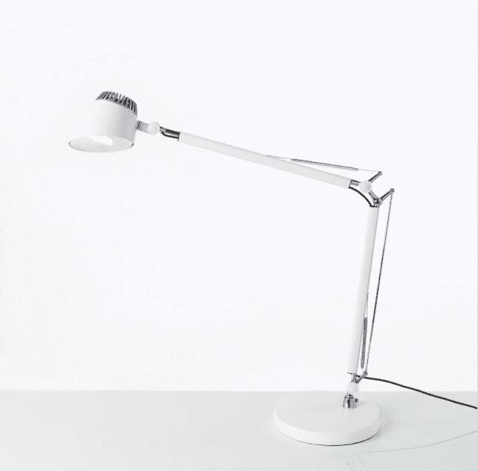 Matting LightUp Valencia White with base Bordlampe