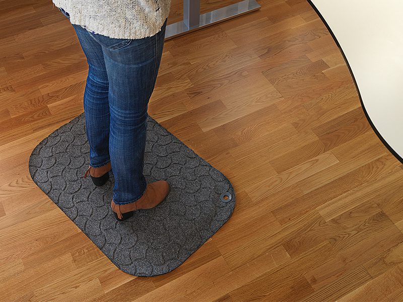 Matting Stand Up Mat Grey Matte 53x77cm - Bilde 2