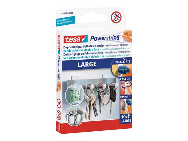 Opphengstrips TESA tosidig large hv (10) - Bilde 4