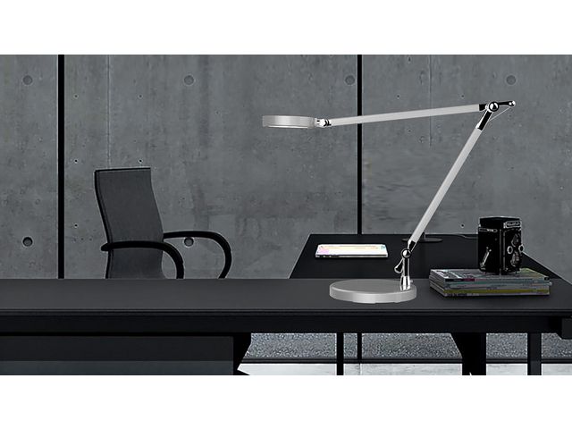 Unilux LED SENZA 2 Bordlampe Grå - Bilde 4