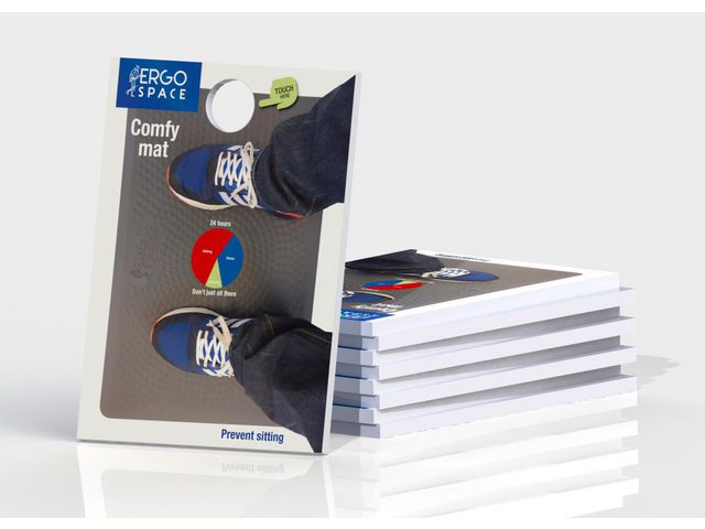 Ergospace COMFY MAT Matte Grå - Bilde 4