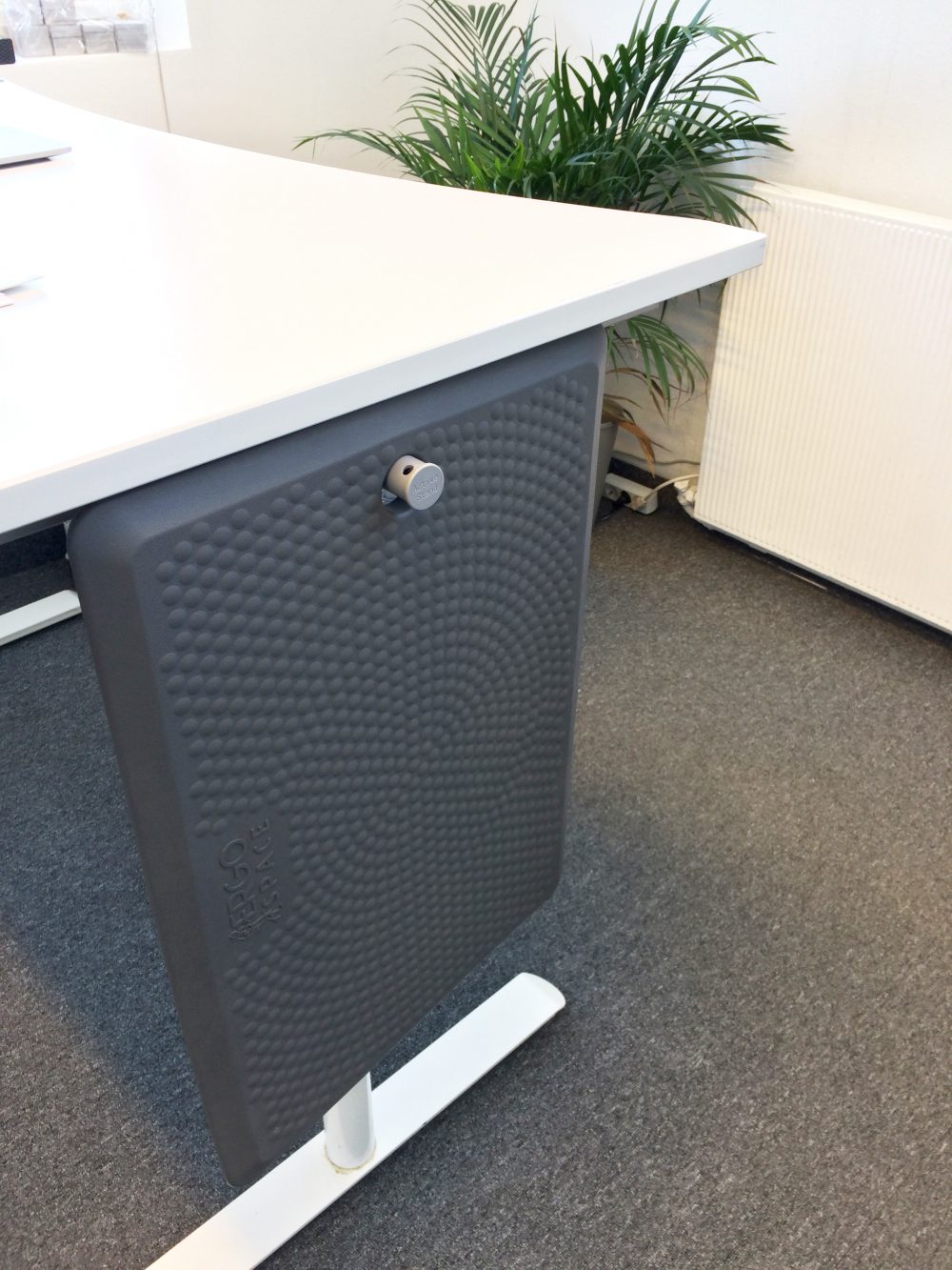 Ergospace Comfy avlastningsmatte 65x45cmx21mm grå - Bilde 2