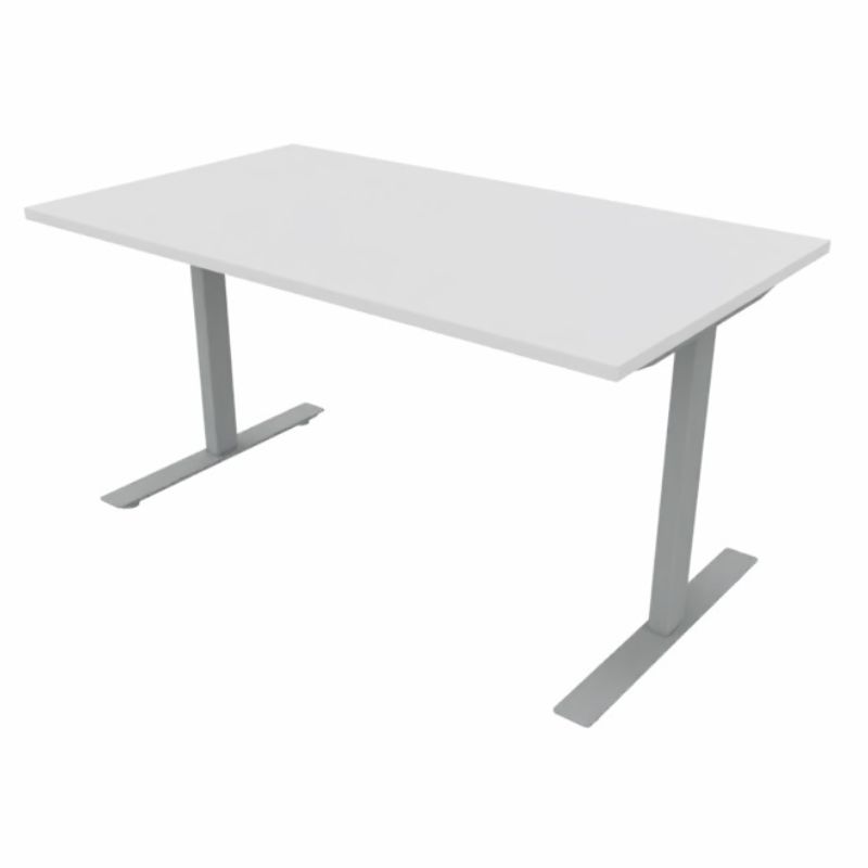 Skrivebord 140x80cm , el.hev/senk understell