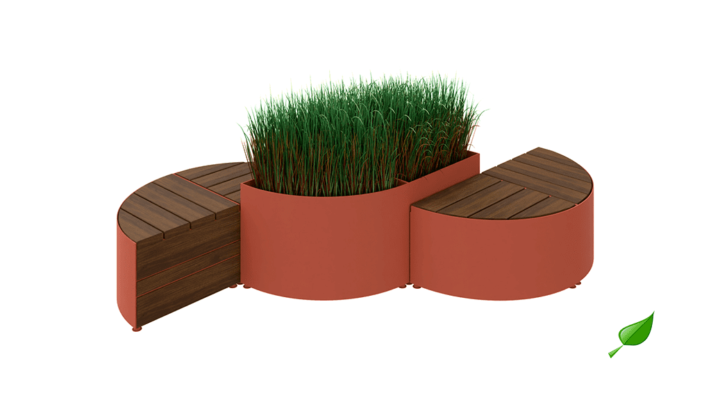 GreenLine Multi plantekasse/benk