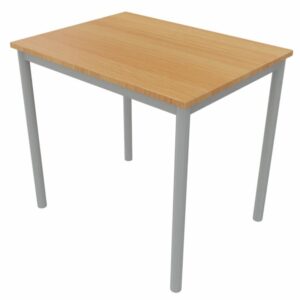 Elevbord 80x60 bøk høytr.laminat og MDF kant